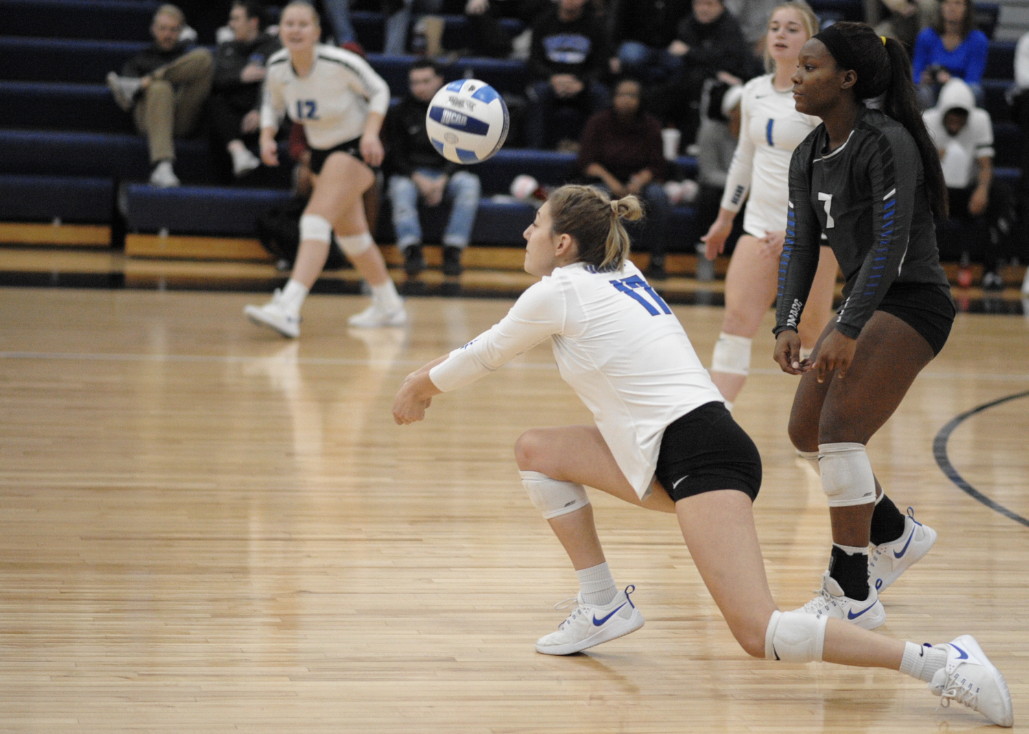 Dilsaver, Parker lead DMACC volleyball team past SWCC, 3-0