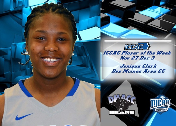 Clark Named ICCAC WBB Player of the Week