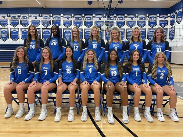 DMACC volleyball team opens season in Rockford Tournament